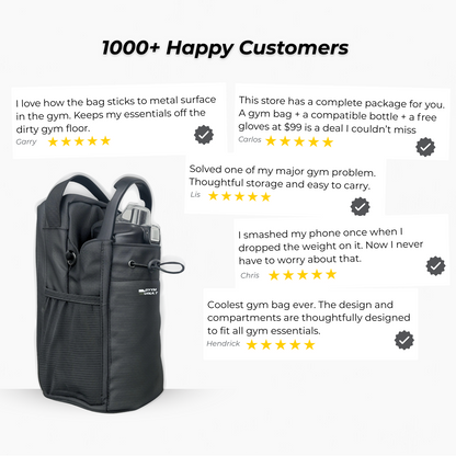 MagVault  ™ - Compact Magnetic Gym Bag