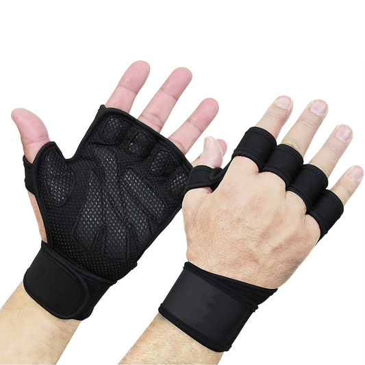 Weightlifting Gloves With Wrist Support