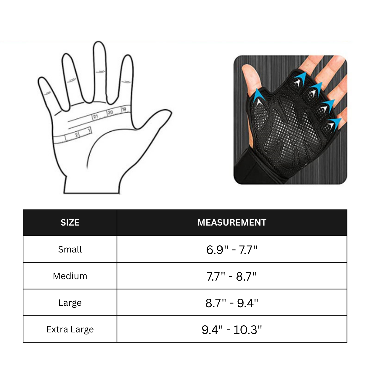 Weightlifting Gloves With Wrist Support