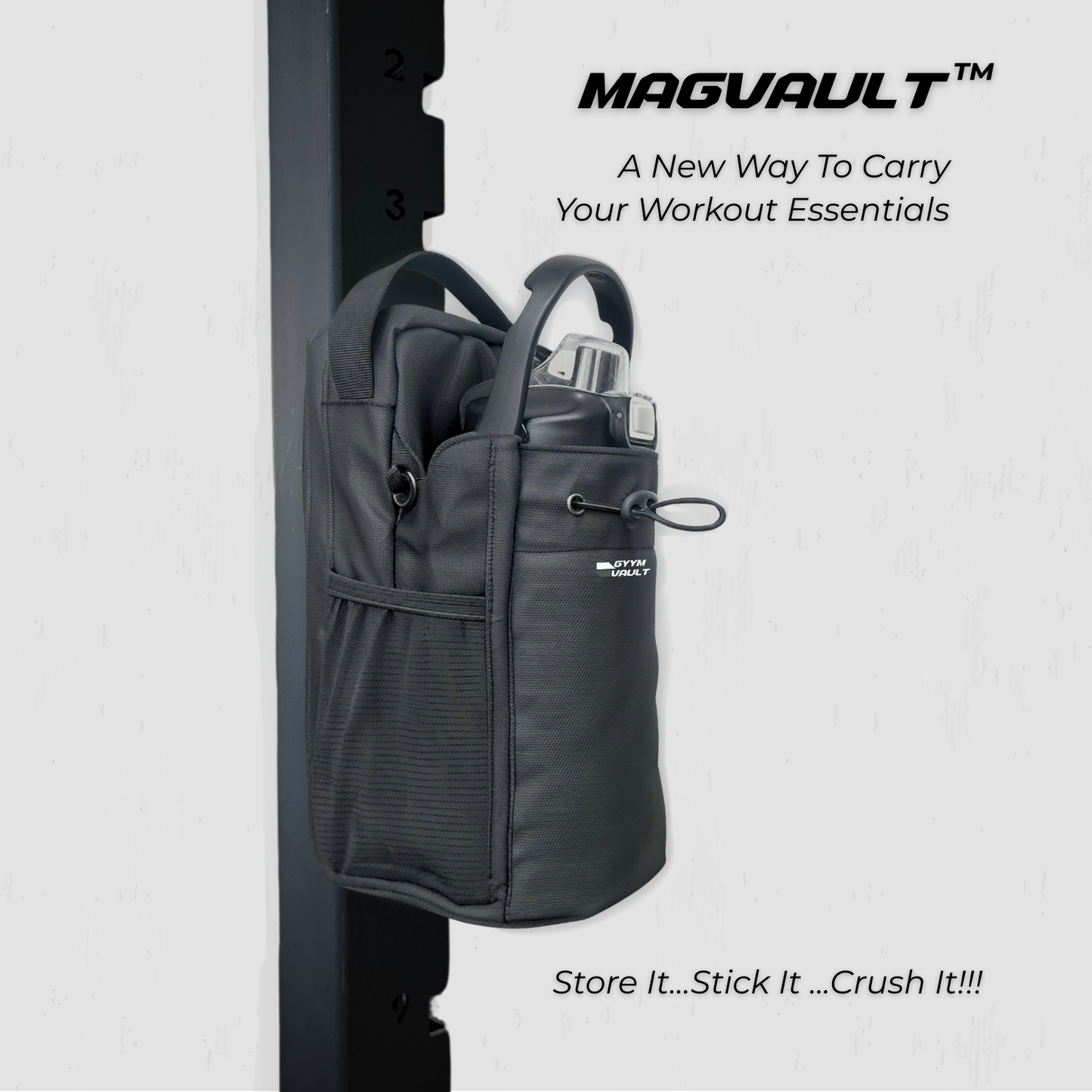 MagVault  ™ - Compact Magnetic Gym Bag